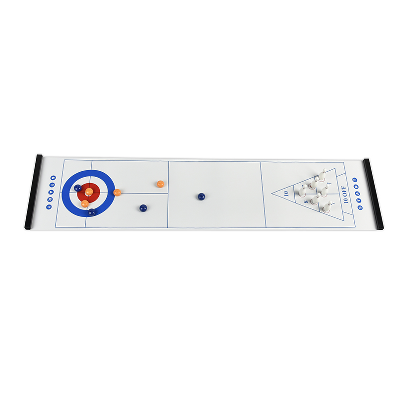 3 yn 1 Curling Bowling en Shuffleboard Game